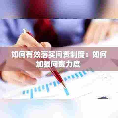 如何有效落实问责制度：如何加强问责力度 
