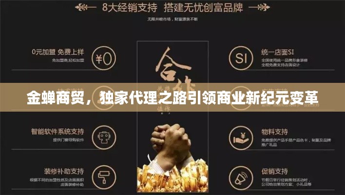 金蝉商贸,独家代理之路引领商业新纪元变革