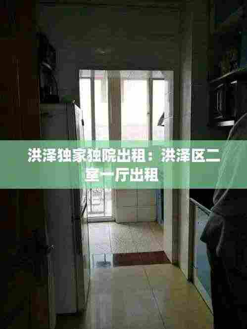 洪泽独家独院出租:洪泽区二室一厅出租