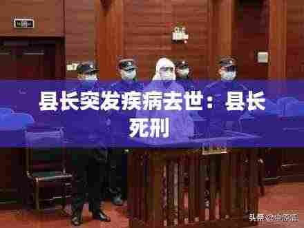 县长突发疾病去世:县长死刑