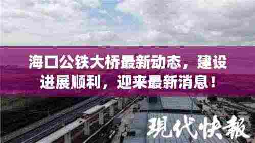 海口公铁大桥最新动态,建设进展顺利,迎来最新消息!