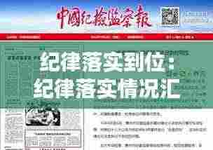 纪律落实到位:纪律落实情况汇报