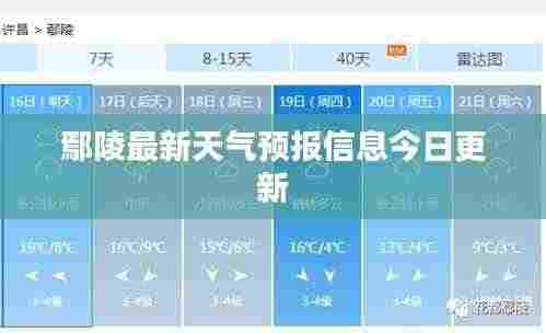 鄢陵最新天气预报信息今日更新