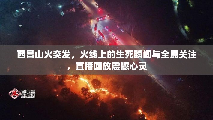 西昌山火突发，火线上的生死瞬间与全民关注，直播回放震撼心灵