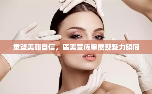 重塑美丽自信,医美宣传单展现魅力瞬间