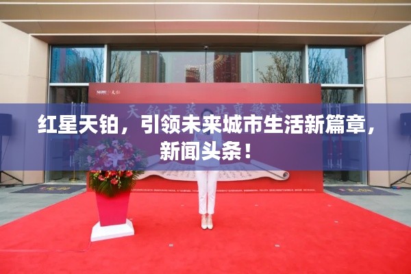 红星天铂,引领未来城市生活新篇章,新闻头条!