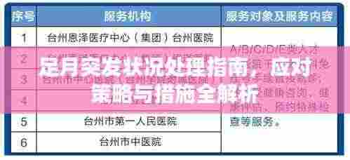 足月突发状况处理指南,应对策略与措施全解析